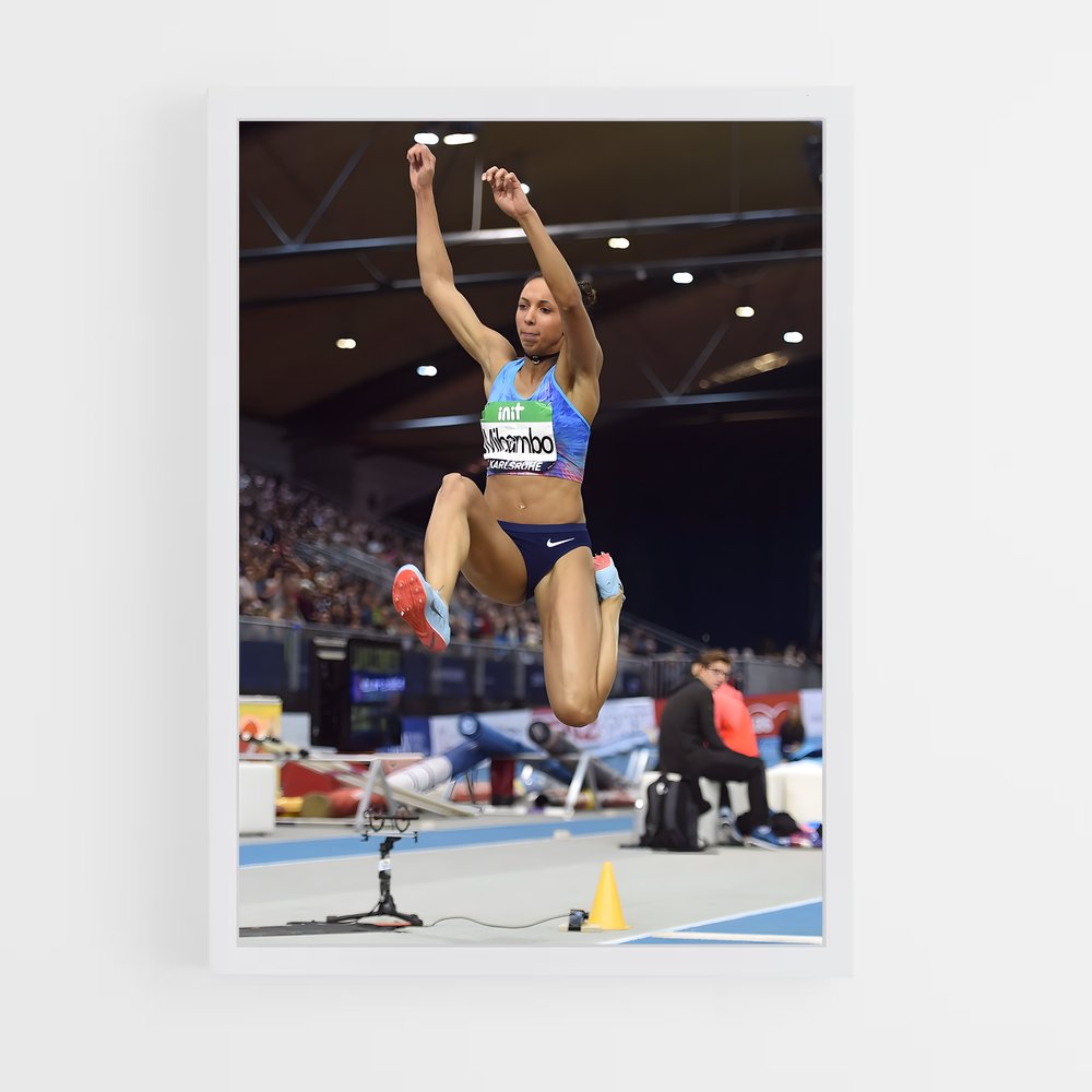 Poster Saut de l'Audace – affiche Athlétisme (vue 3)